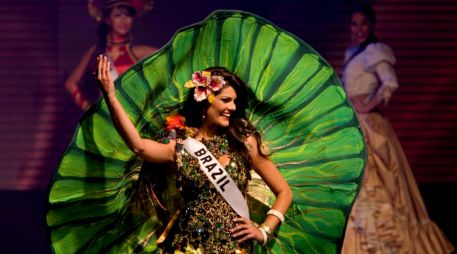 Natália representó a Brasil en Miss Universo en su edición 2008; ahora, se encuentra desaparecida en el municipio de Rio Grande desde hace 4 días. EFE/ ARCHIVO