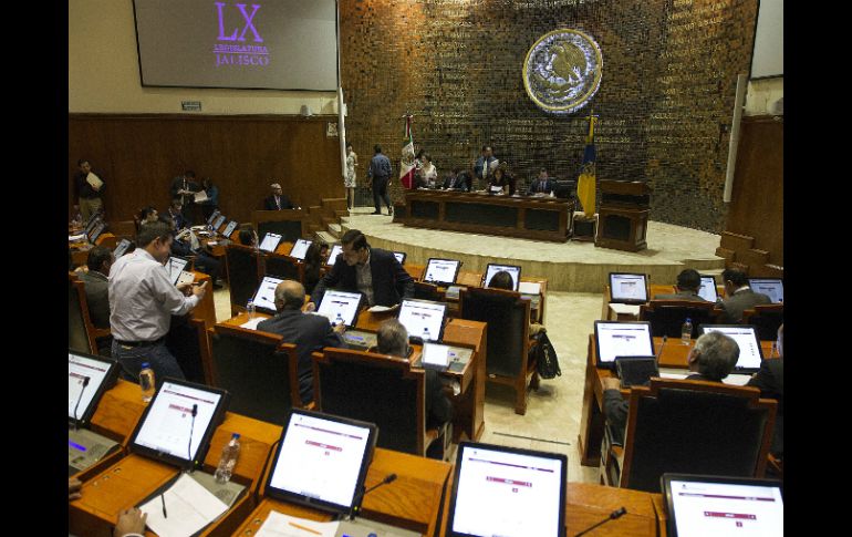 El dictamen será aprobado por el pleno en la siguiente sesión ordinaria del Congreso del Estado. EL INFORMADOR / ARCHIVO