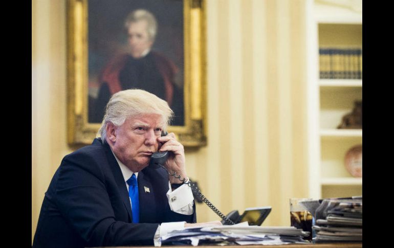 Trump había rechazado la idea de renegociar el acuerdo aún antes de las llamadas telefónicas, según funcionarios de la Casa Blanca. EFE / ARCHIVO
