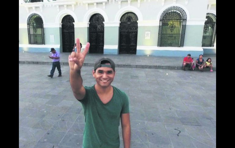 Diego Vargas. El tapatío realizando una visita por Centroamérica con ACNUR. ESPECIAL / CORTESÍA MTV