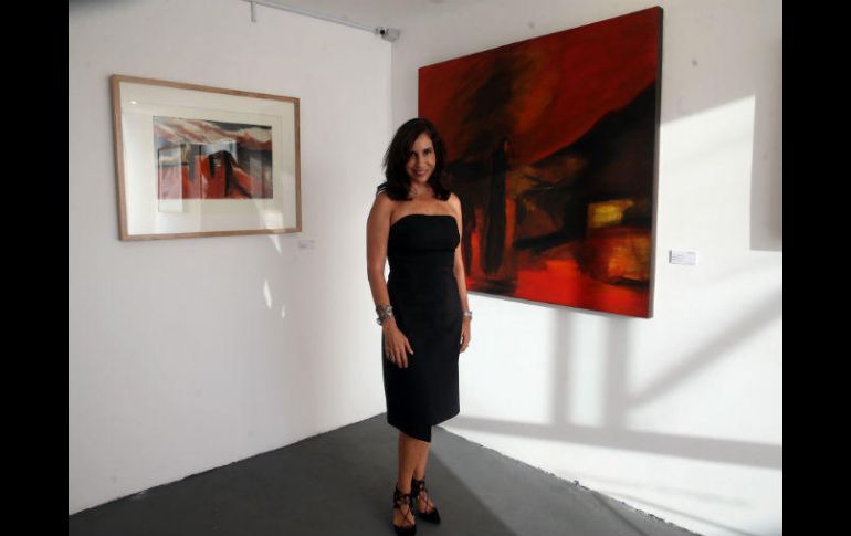 Mimí Mendoza, la responsable de la galería. EL INFORMADOR / M. Vargas