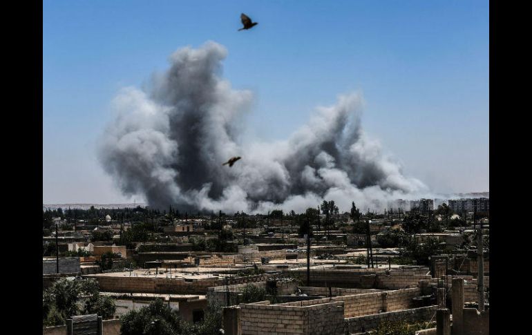 Las fuerzas del Gobierno sirio avanzaron en el desierto de Homs quitando terreno al grupo terrorista. AFP / B. Kilic