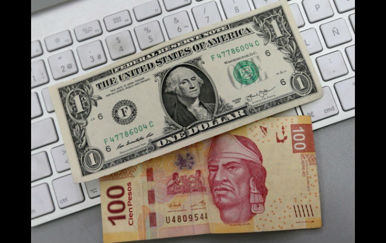 El Banco de México fijó en 17.8696 pesos el tipo de cambio. EL INFORMADOR / ARCHIVO
