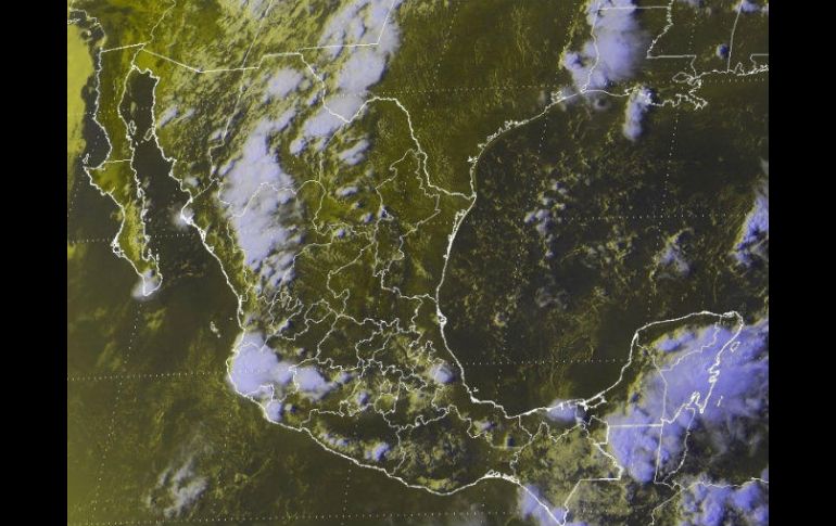 El SMN reportó que en el Atlántico se ubica la tormenta tropical Harvey, a unos dos mil 680 kilómetros al este-sureste de Quintana Roo. TWITTER / @conagua_mx