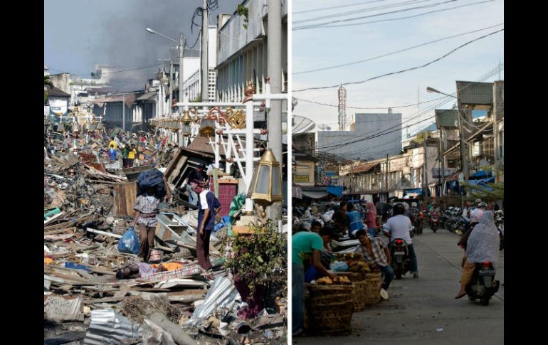 En 2004, un terremoto de 9.3 sacudió a Sumatra. AFP / ARCHIVO