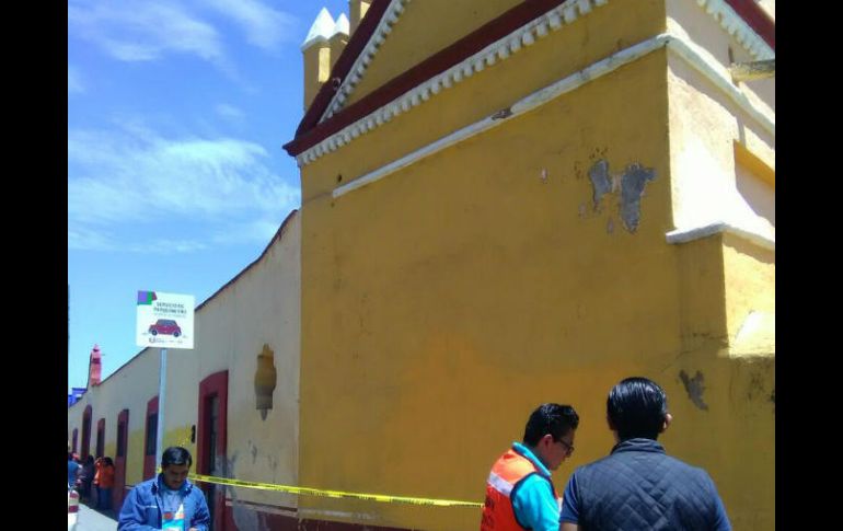 José Juan Espinosa realizó un recorrido y supervisión de sitios históricos y templos de la zona. TWITTER / @JoseJuanEsp