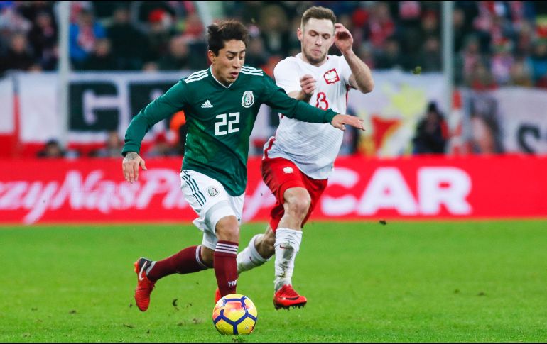 Govea debutó con la Selección mexicana el pasado lunes 13 de noviembre. MEXSPORT/ARCHIVO