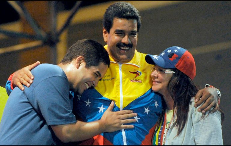 La medida contra Maduro Guerra se suma a la presión sobre los familiares de altos funcionarios venezolanos, en especial contra los cercanos al presidente. AFP / ARCHIVO