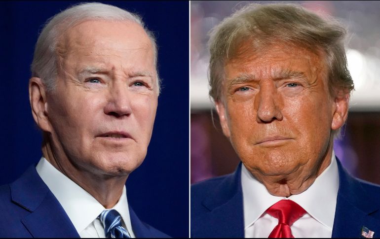 Biden y Trump ya son candidatos virtuales. AP/ARCHIVO