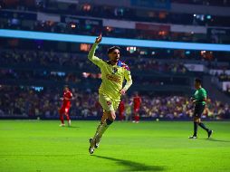 Diego Valdés hizo un doblete y llegó a 99 goles con la camiseta del América, los mismos que el mítico Carlos Reinoso. IMAGO7/E. Sánchez