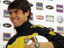 Kaká está listo para brillar en Sudáfrica. REUTERS  /