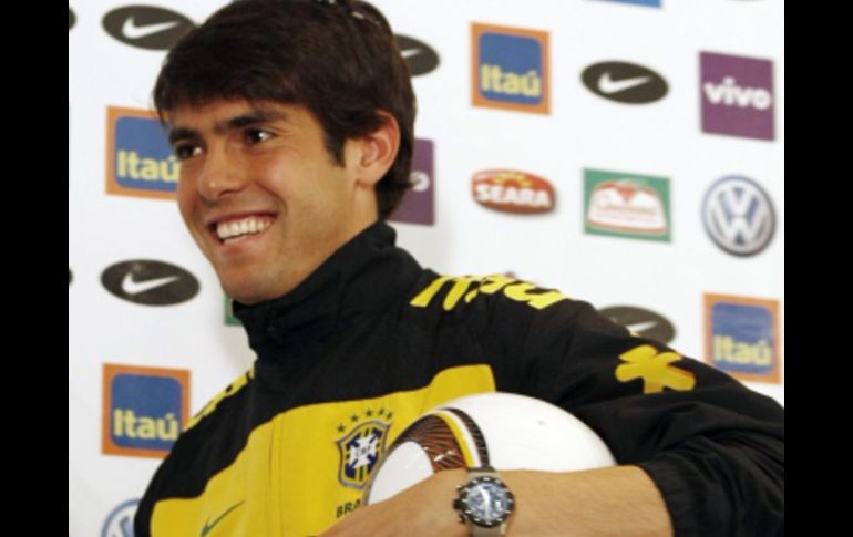 Kaká está listo para brillar en Sudáfrica. REUTERS  /