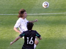 Andrea Pirlo se lesionó en el amistoso que Italia perdió 2-1 contra México. REUTERS  /