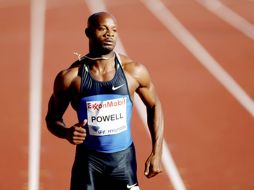 Asafa Powell disfruta su momento en este año. AP  /