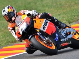 Daniel Pedrosa durante su entrenamiento ayer sábado. AFP  /