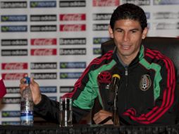 Jonny Magallón en la conferencia de este día. AFP  /