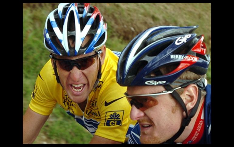 Floyd Landis podría ser demandado opr haber culpado a Lance Armstrong de haberse dopado. ARCHIVO  /