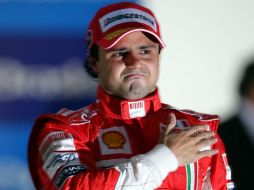 Felipe Massa feliz de poder estar dos años más con Ferrari. MEXSPORT  /