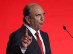 Emilio Botín, presidente de Grupo Santander, recientemente participó en el Encuentro de Rectores Universia en Guadalajara. A CAMACHO  /