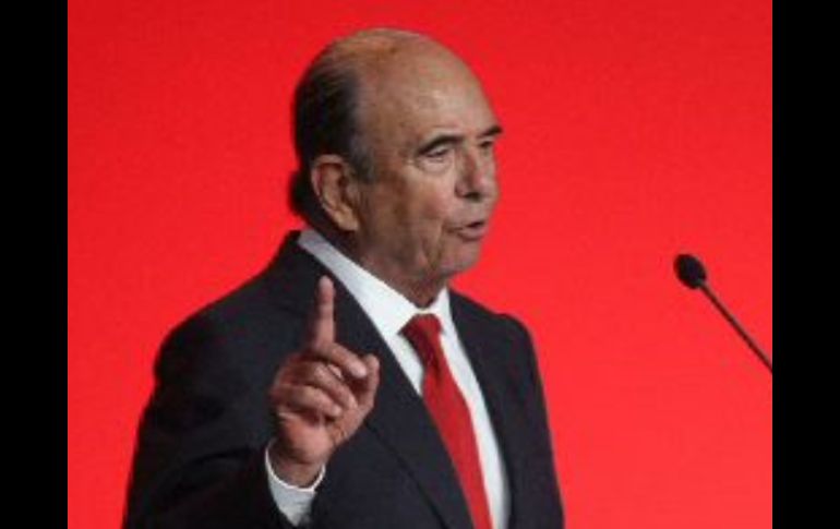 Emilio Botín, presidente de Grupo Santander, recientemente participó en el Encuentro de Rectores Universia en Guadalajara. A CAMACHO  /