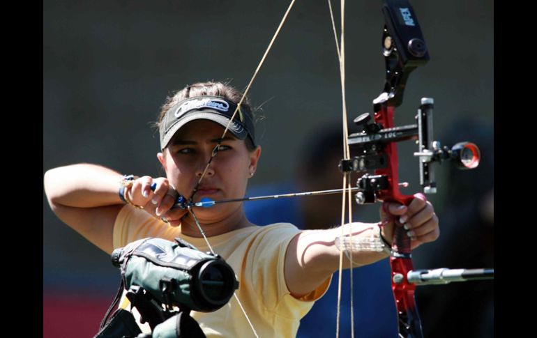 Linda Ochoa, multimedallista de la Olimpiada Nacional. M. FREYRIA  /