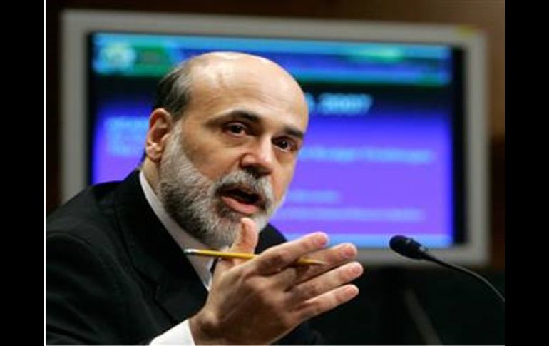 Bernanke, anticipó que el impacto de la crisis económica de Europa tendrá un efecto sobre la recuperación de EU. ESPECIAL  /