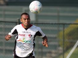 Édgar Pacheco, atacante rojinegro entrena ya en las instalaciones del Atlas. MEXSPORT  /