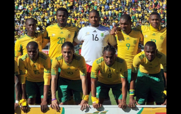 Mañana los 'Bafana Bafana' jugarán el tan esperado partido inaugural contra México. AFP  /