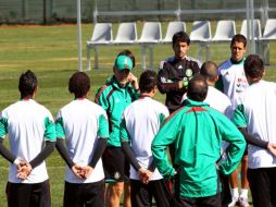 La Selección mexicana se prepara para realizar un buen partido inaugural contra los anfitriones. NOTIMEX  /