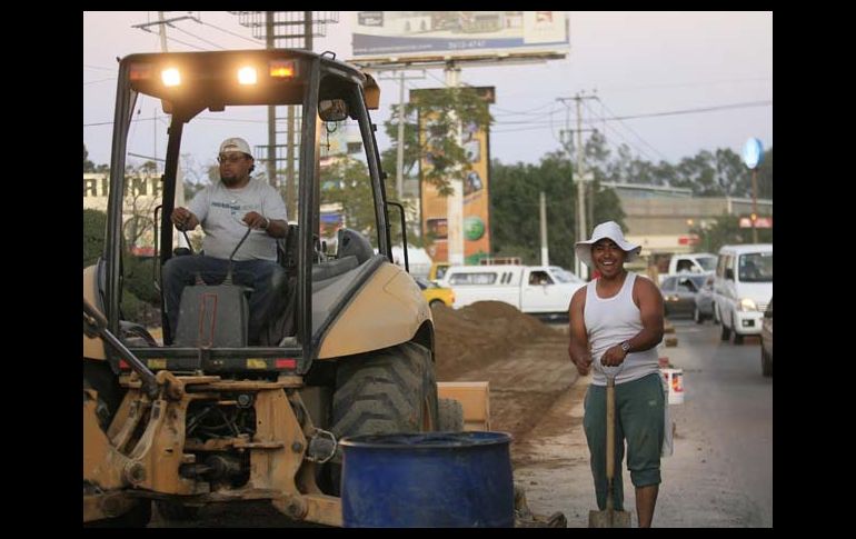 Mencionan que actualmente se tienen tres mil millones de pesos de parte del Gobierno para obras públicas. ARCHIVO  /