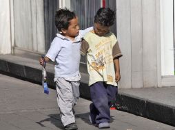 Existen cinco mil 740 infantes que trabajan de manera informal en las calles. S. NÚÑEZ  /