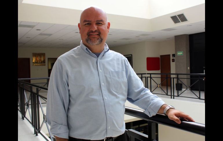 Juan Carlos Villalobos, director de la carrera en el campus Guadalajara. A. HINOJOSA  /