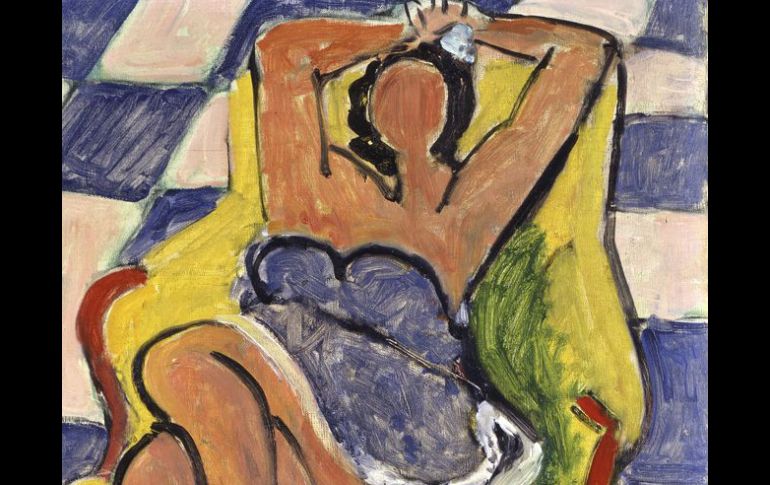 'Le repos de la danseuse' de Henri Matisse  una de las pinturas de la exposición. EFE  /