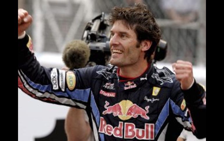 El piloto de Red Bull Racing, Mark Webber. SUN  /