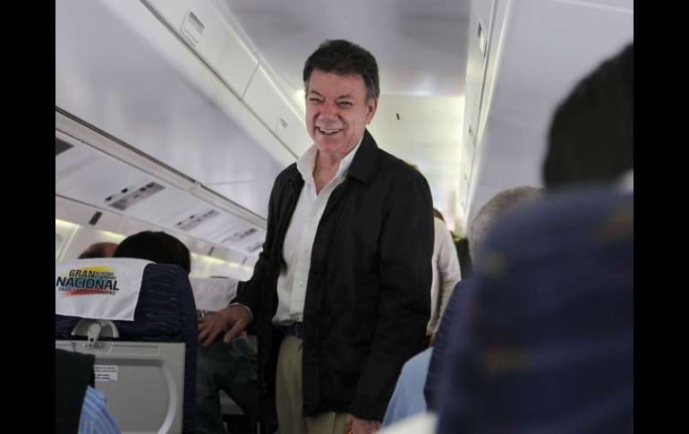 Juan Manuel Santos, candidato presidencial de Colombia. REUTERS  /