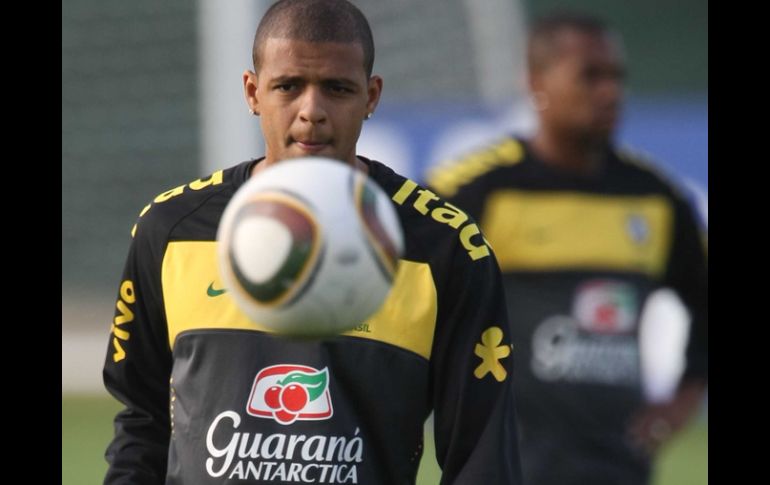 Felipe Melo, mediocampista de la Selección brasileña. GETTY IMAGES SPORT  /