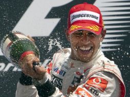 El piloto inglés de la escudería McLaren, Lewis Hamilton. AP  /