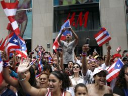 El cantante Marc Anthony fue nombrado rey del desfile. AP  /