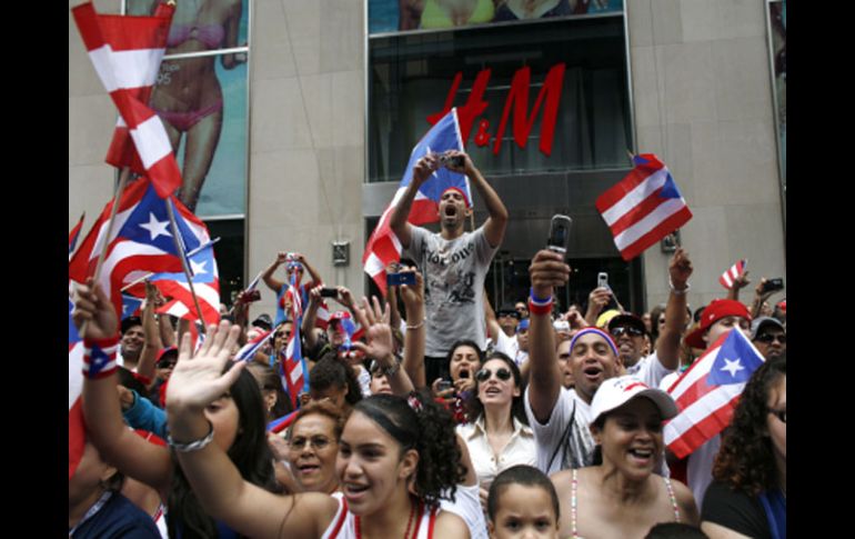 El cantante Marc Anthony fue nombrado rey del desfile. AP  /