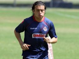 Héctor Reynoso, defensa del Guadalajara, realiza trabajo físico. MEXSPORT  /