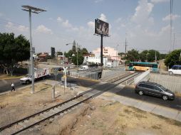 Se pretende que el proyecto Vía Express se construya en la avenida Inglaterra, sobre las vías del ferrocarril. A. CAMACHO  /