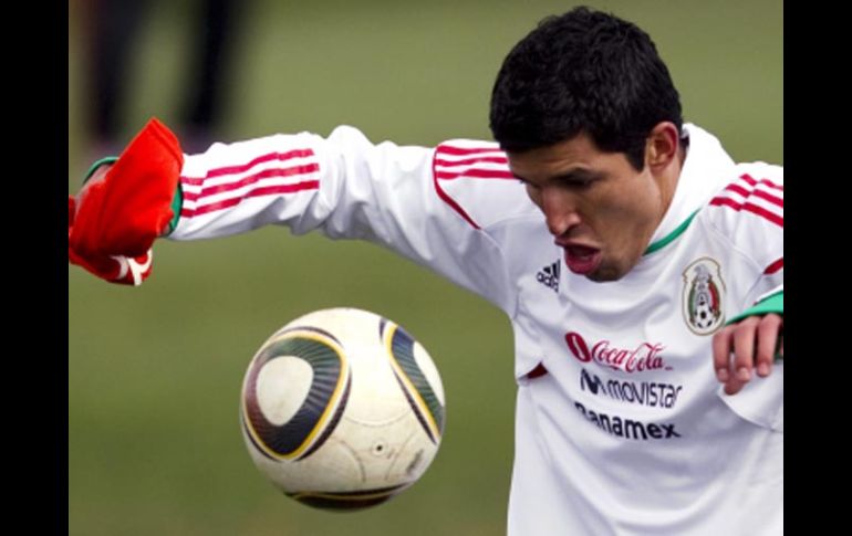 El jugador de la Selección mexicana, Francisco ''Maza'' Rodríguez. EFE  /