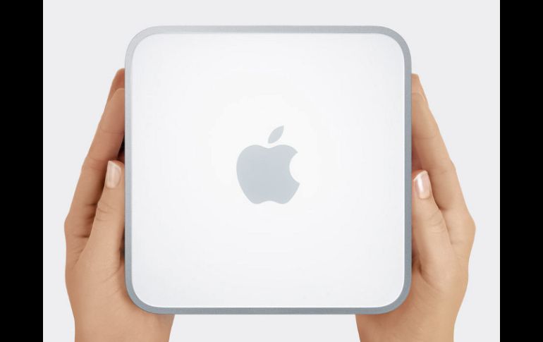 En la foto la imagen de la Mac mini. ESPECIAL  /