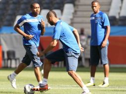 Los catrachos debutarán mañana ante la Selección chilena. EFE  /