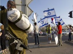 Algunos israelíes se muestran a favor de las flotillas. AFP  /