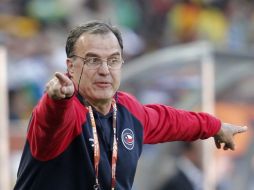 Marcelo Bielsa se mostró contento por la victoria de su escuadra. REUTERS  /