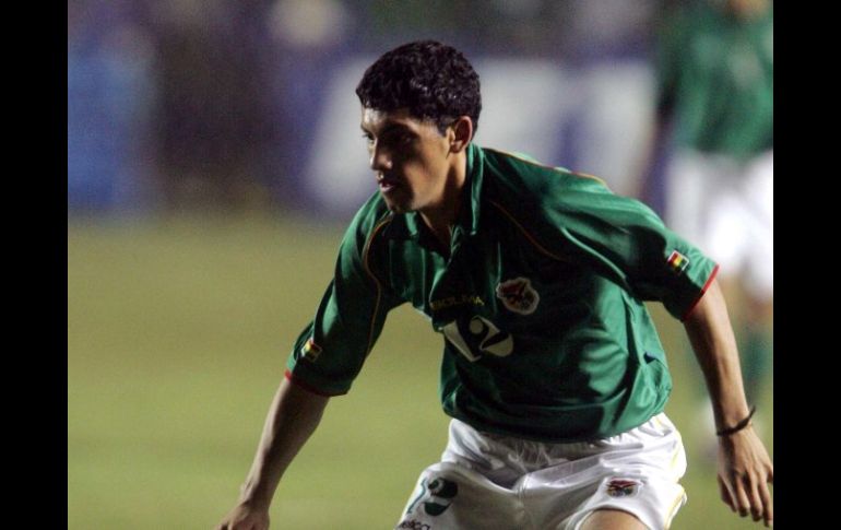 Walter Flores, durante un juego con la Selección de Bolivia. MEXSPORT  /