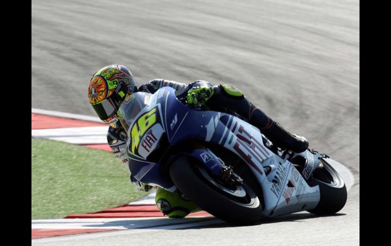 El motociclista italiano, Valentino Rossi. MEXSPORT  /