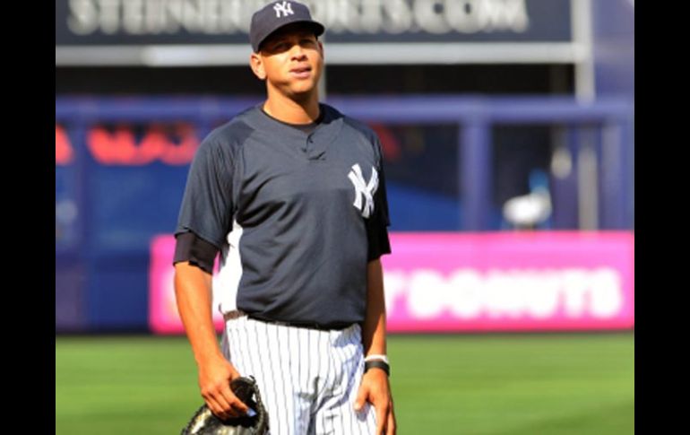 El jugador de los Yankees de Nueva York, Alex Rodríguez. EFE  /