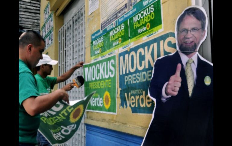 Mockus, candidato del centrista Partido Verde, disputará el próximo domingo la Presidencia de Colombia para el período 2010-2014. EFE  /